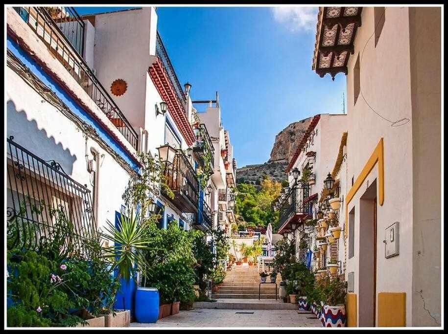 Flamenco, Apartamento Exclusivo De Dos Habitaciones En El Pleno Del Casco Antiguo, Alicante, Playa, Centro Historico, Rambla Exteriér fotografie